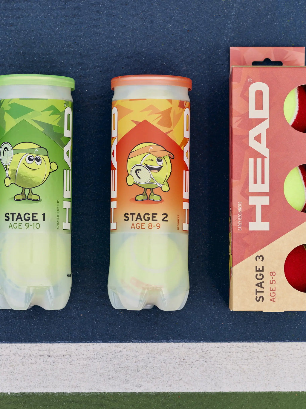 Head Stage 3 Red Tennis Ball