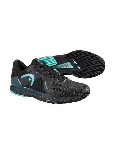 Head Mens Sprint Pro 4.0 Clay Tennis Shoe BKTE