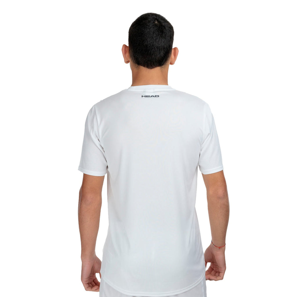 Head Mens Club Tech T-Shirt 2025 White
