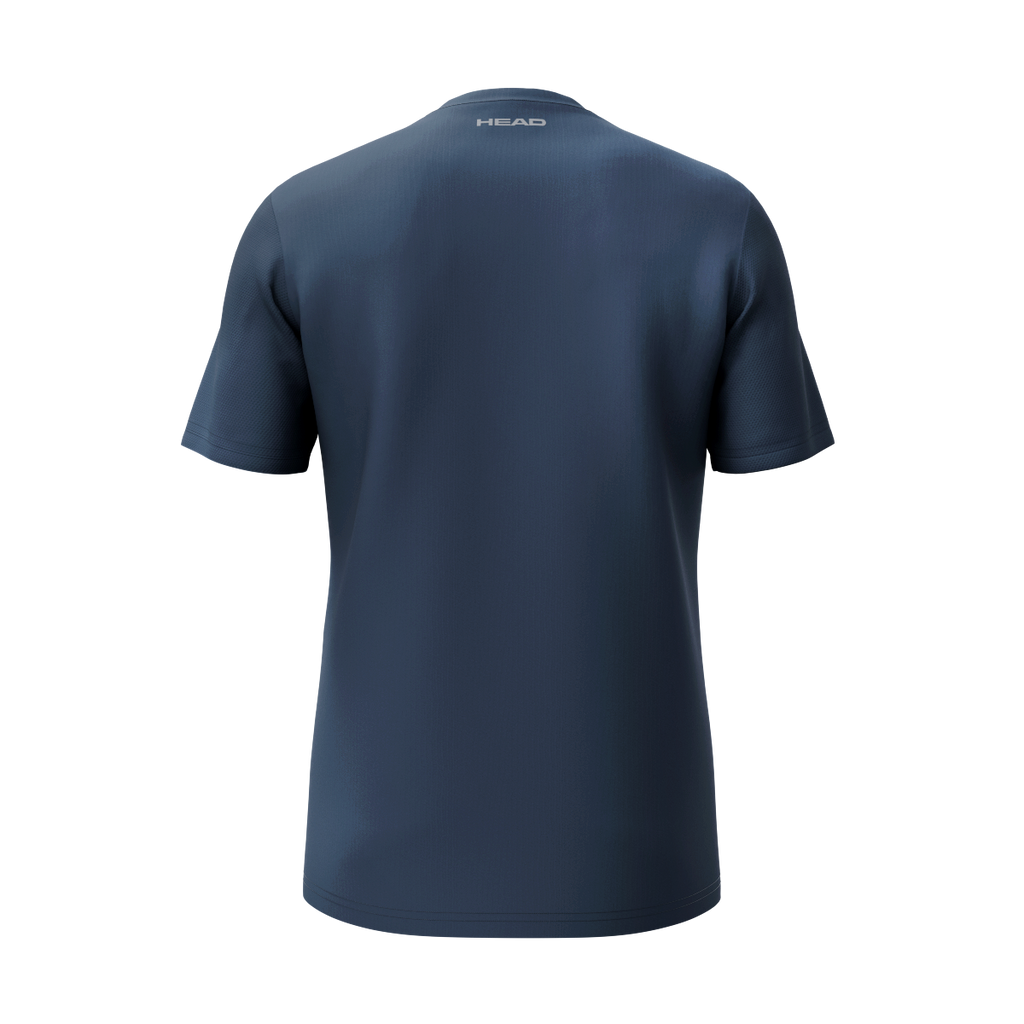 Head Mens Club Tech T-Shirt 2025 Navy