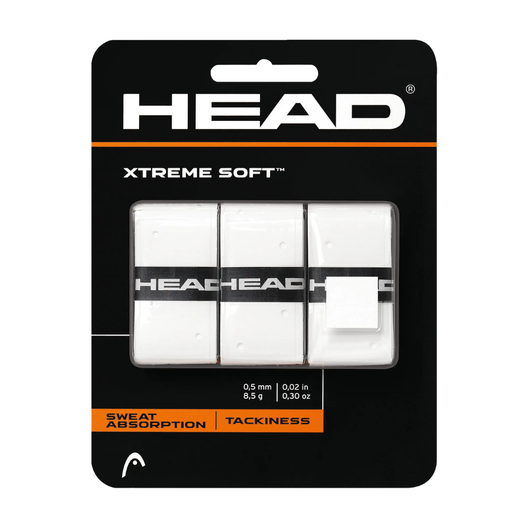 Head Xtremesoft Grip Overwrap Black x 3