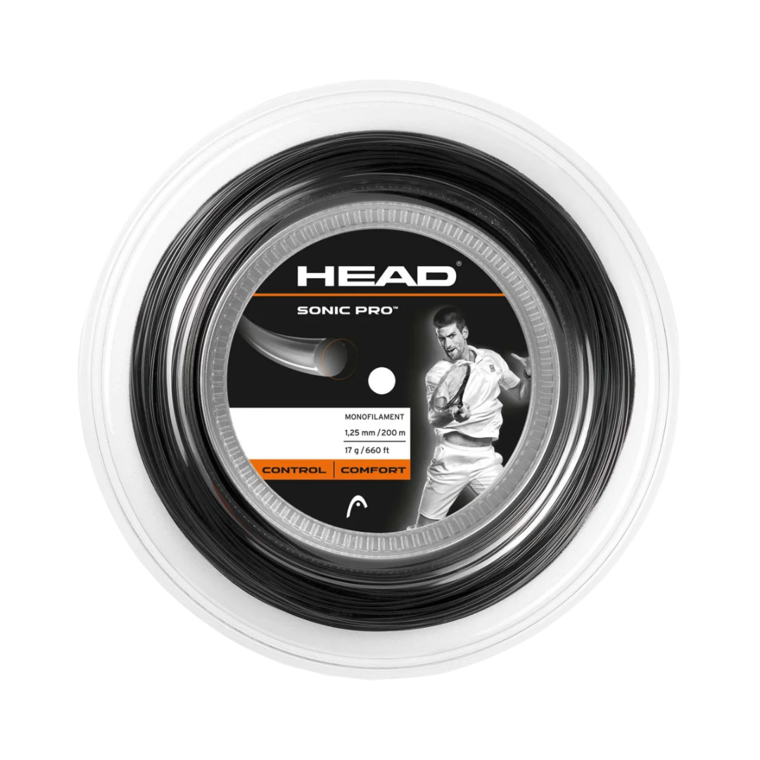 Head Sonic Pro Monofiliment String Reel Black 16