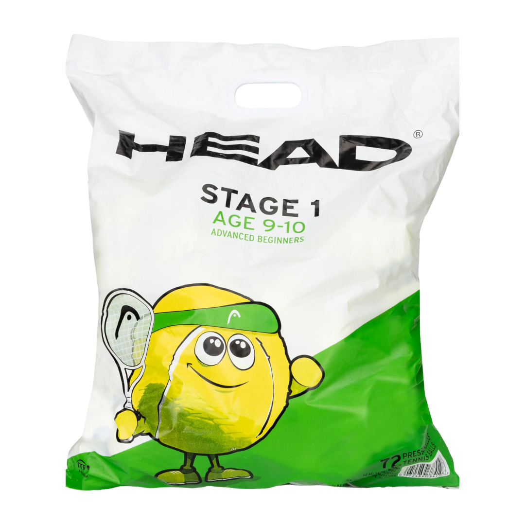 Head Stage 1 Tennis Ball Green  x 72