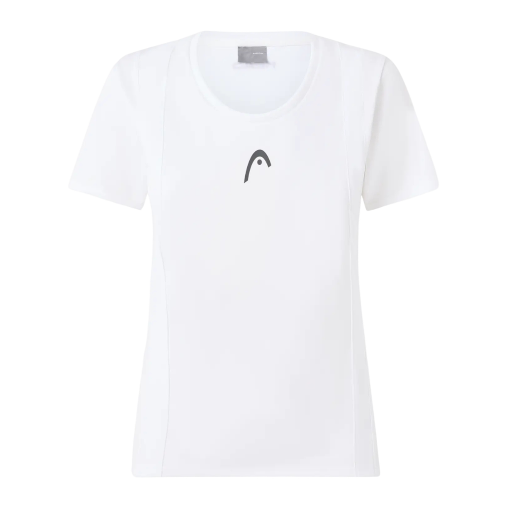 Head Womens Club 25 Tech Tee White
