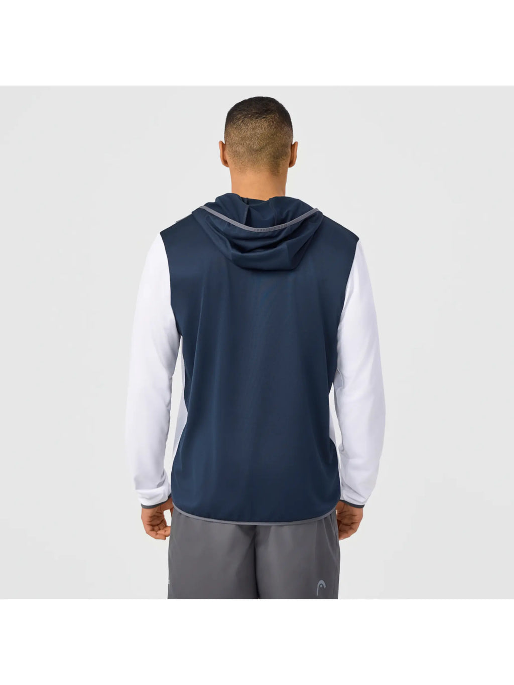 Head Mens Club 25 Tech Hoodie Navy White