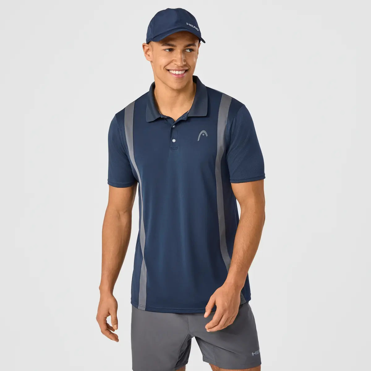 Head Mens Club Tech Polo 2025 Navy