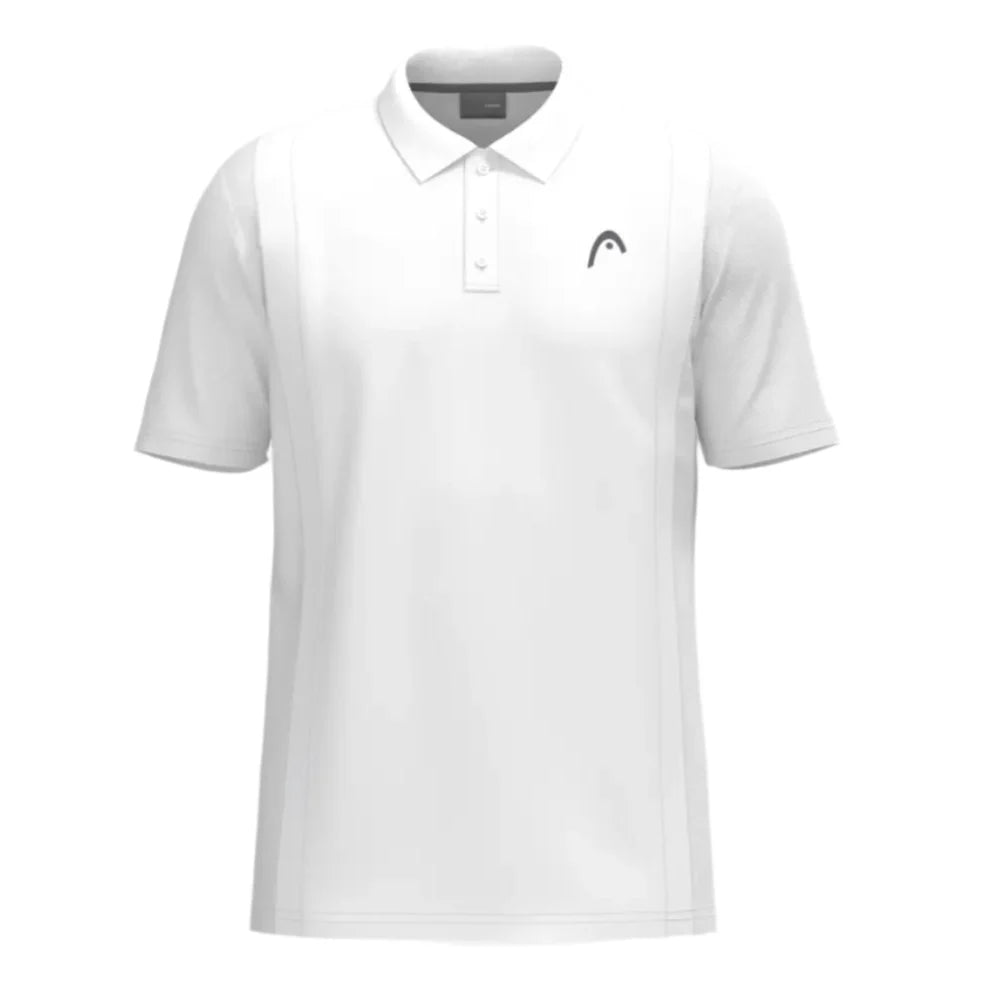 Head Mens Club Tech Polo 2025 White