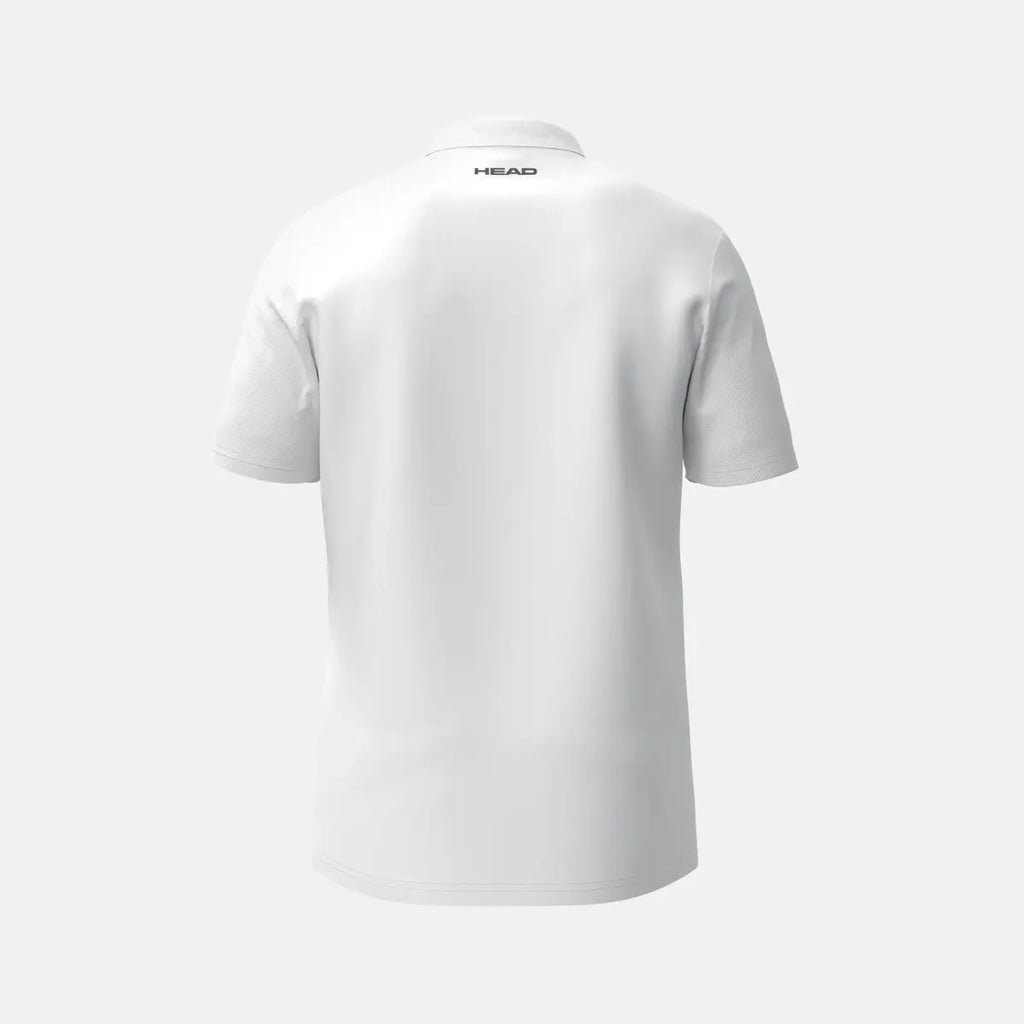 Head Mens Club Tech Polo 2025 White