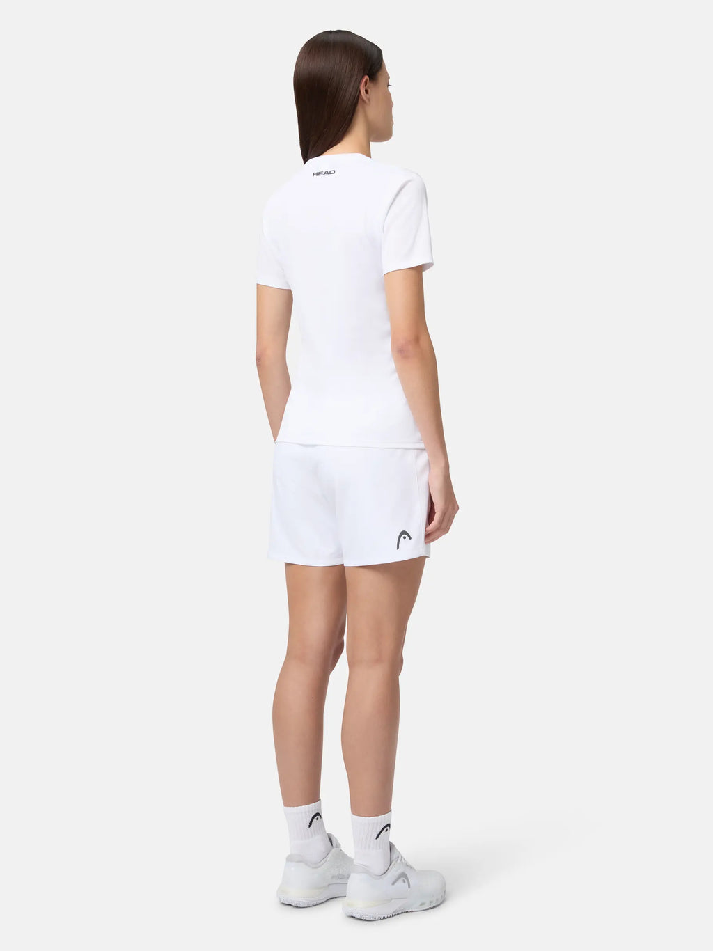 Head Womens Club 25 Tech Tee White