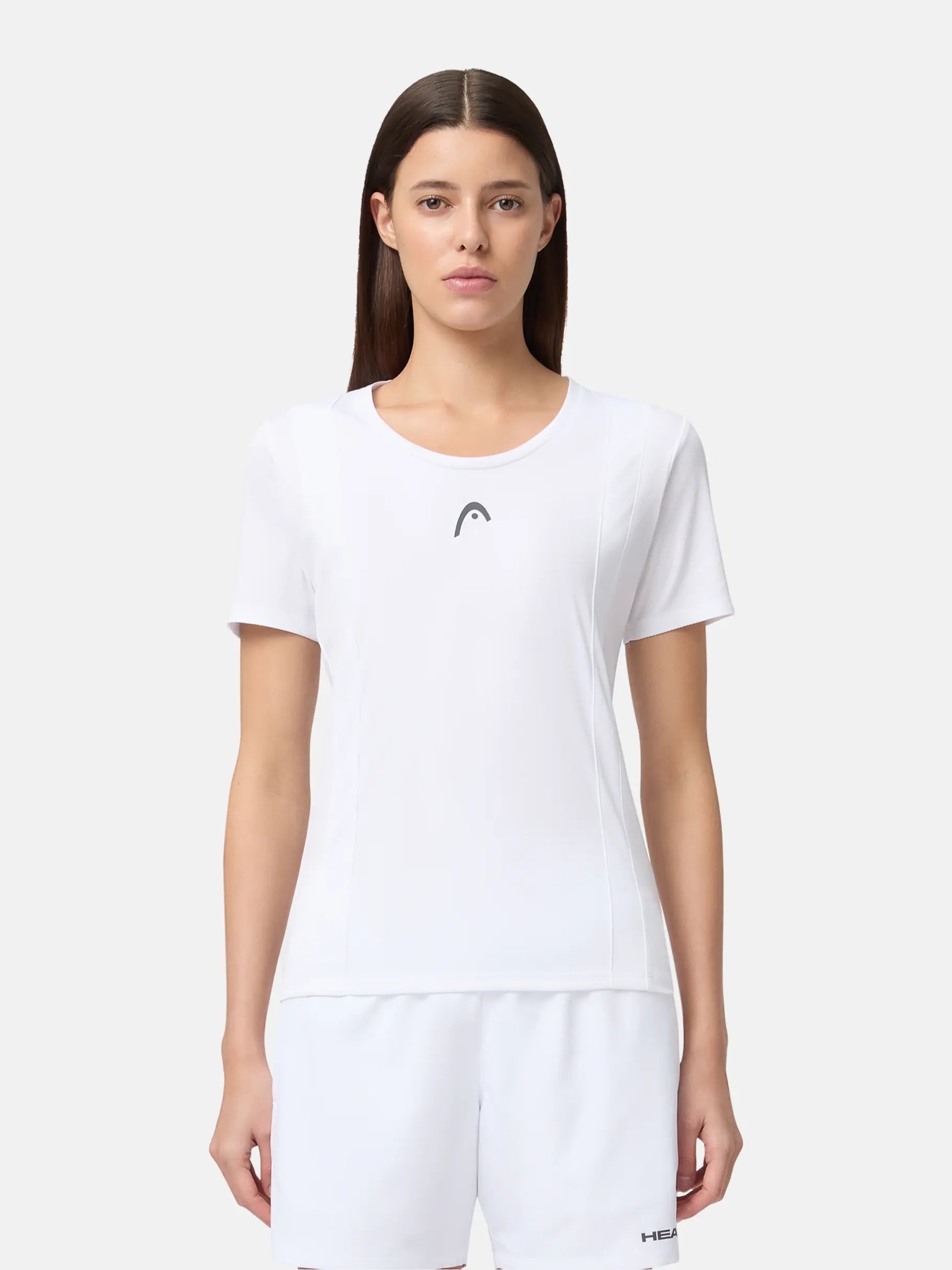 Head Womens Club 25 Tech Tee White