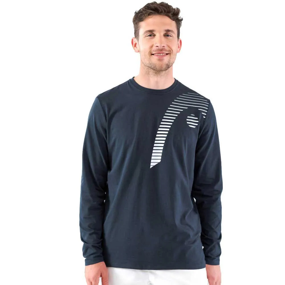 Head Mens Cliff LS T Shirt BK