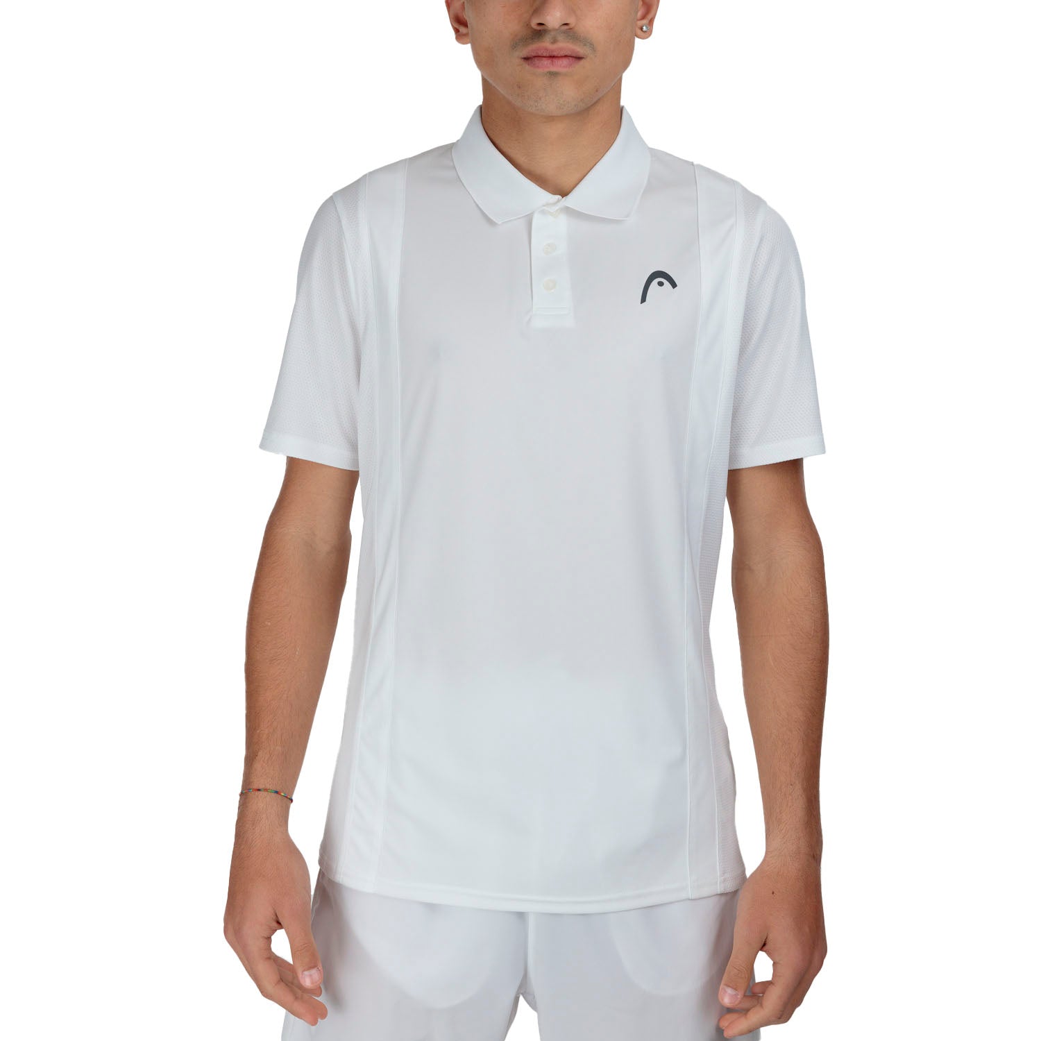 Head Mens Club Tech Polo 2025 White
