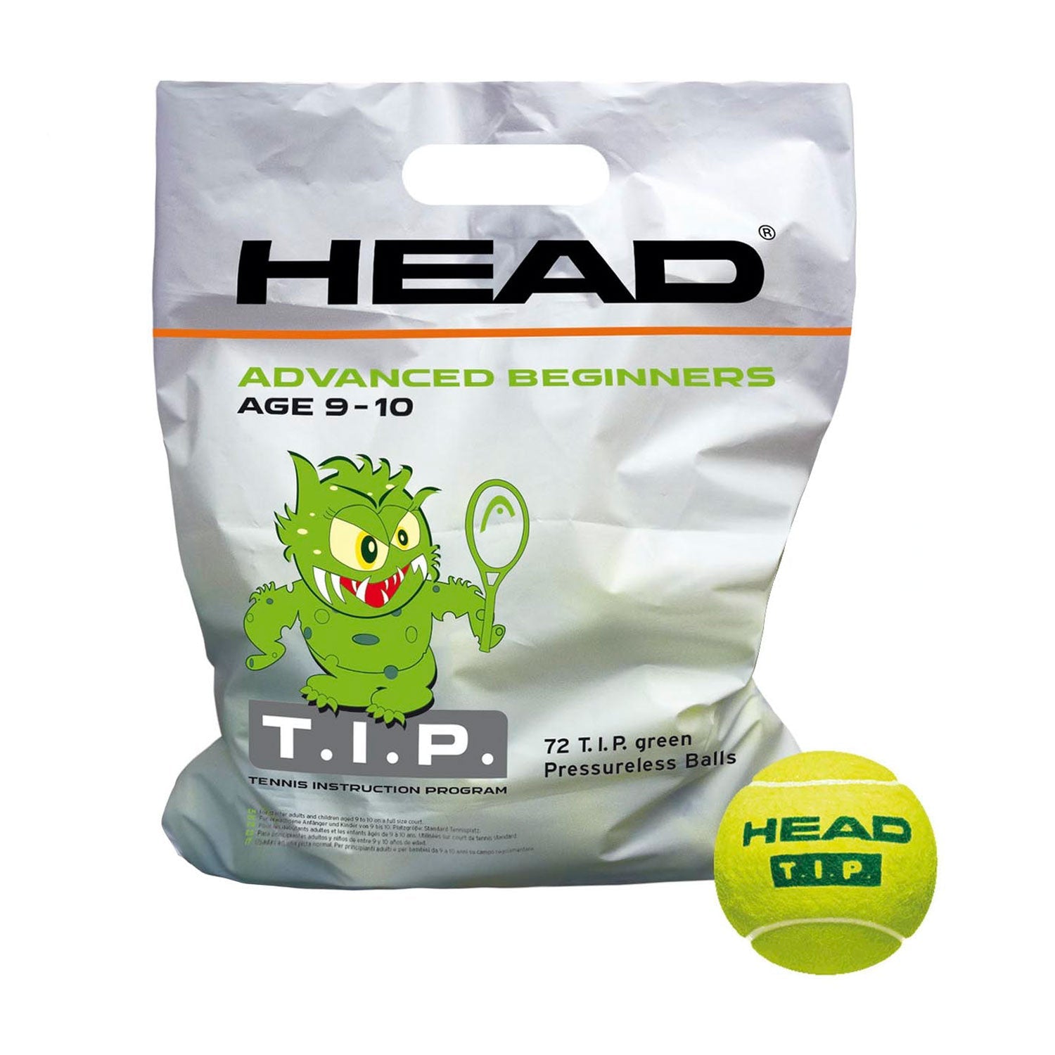 Head TIP Training Tennis Ball Green x 72