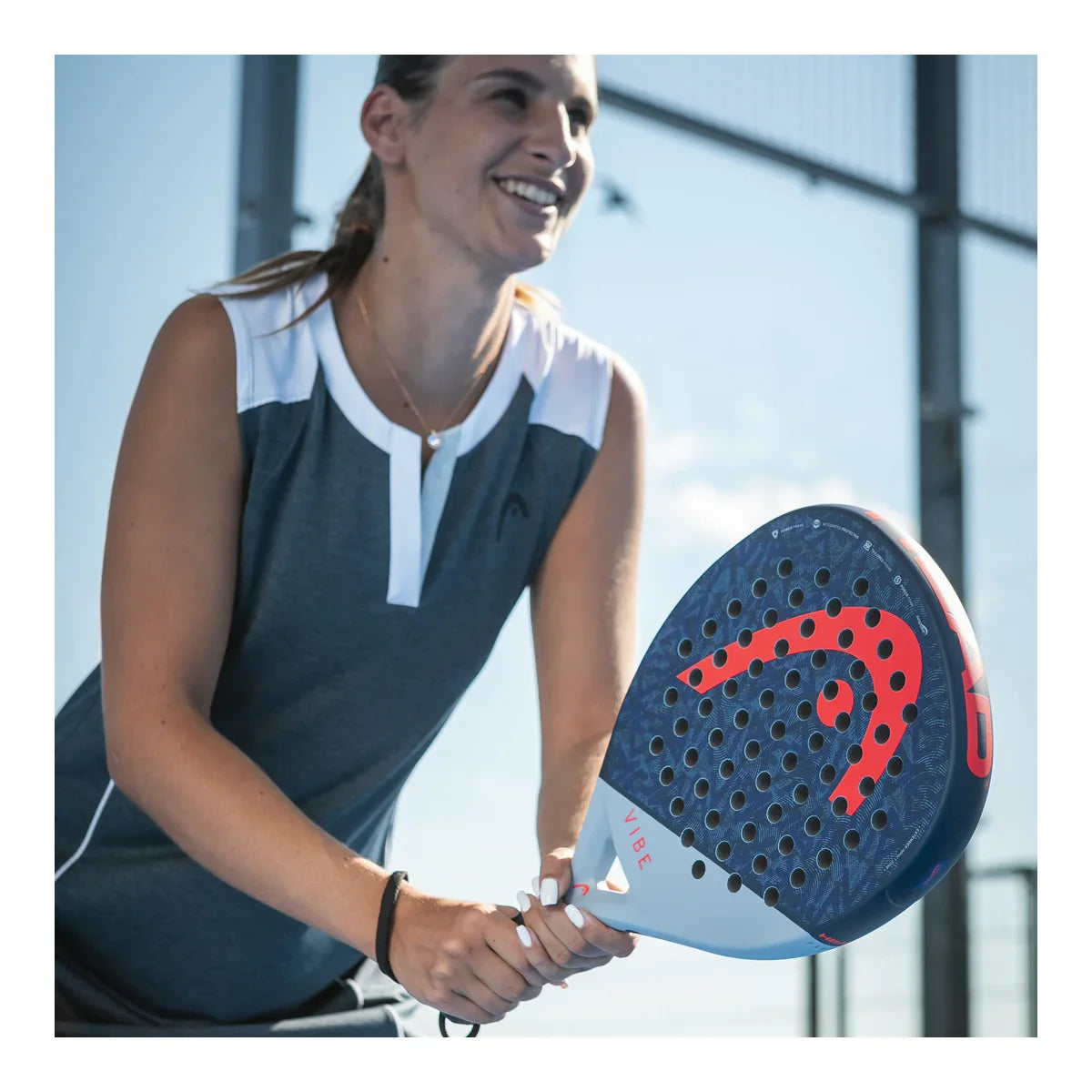 Head Vibe Padel Bat Blue Red