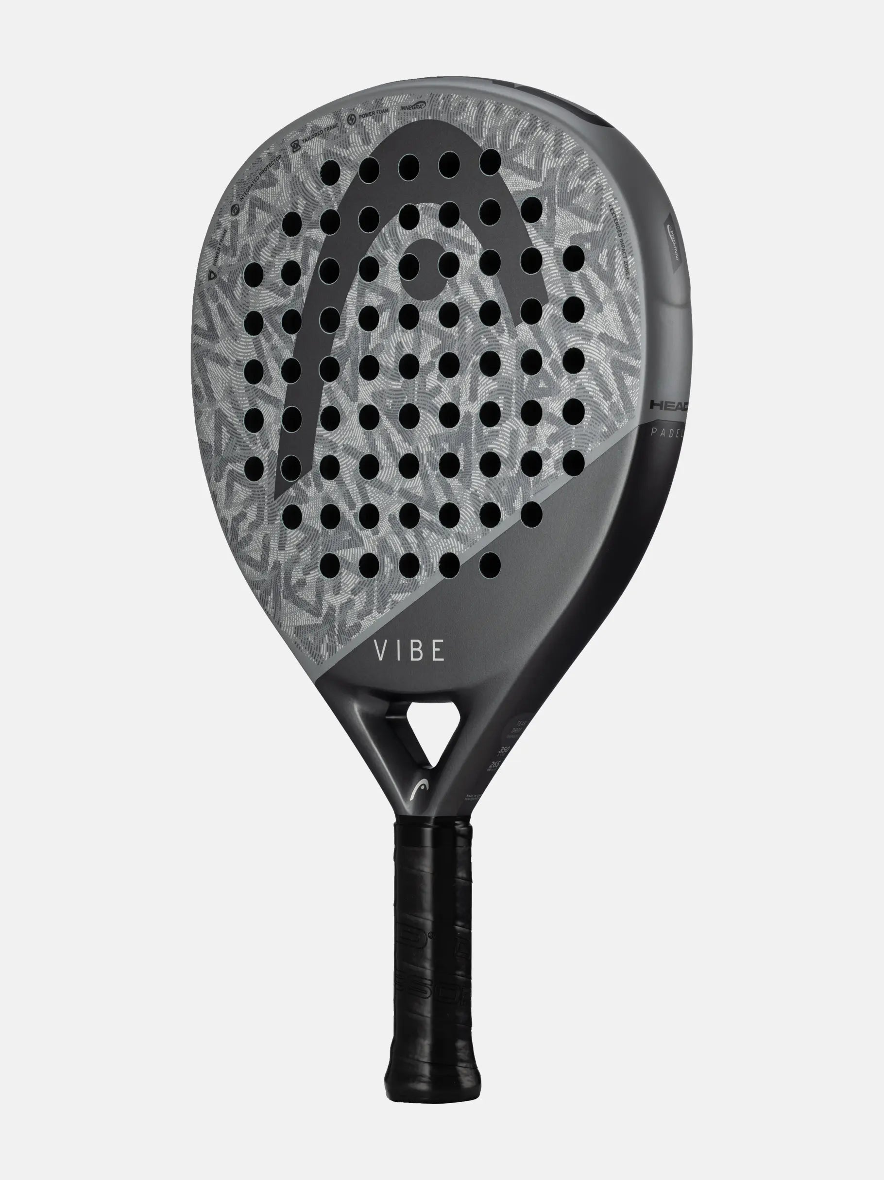 Head Vibe Padel Bat Grey Black