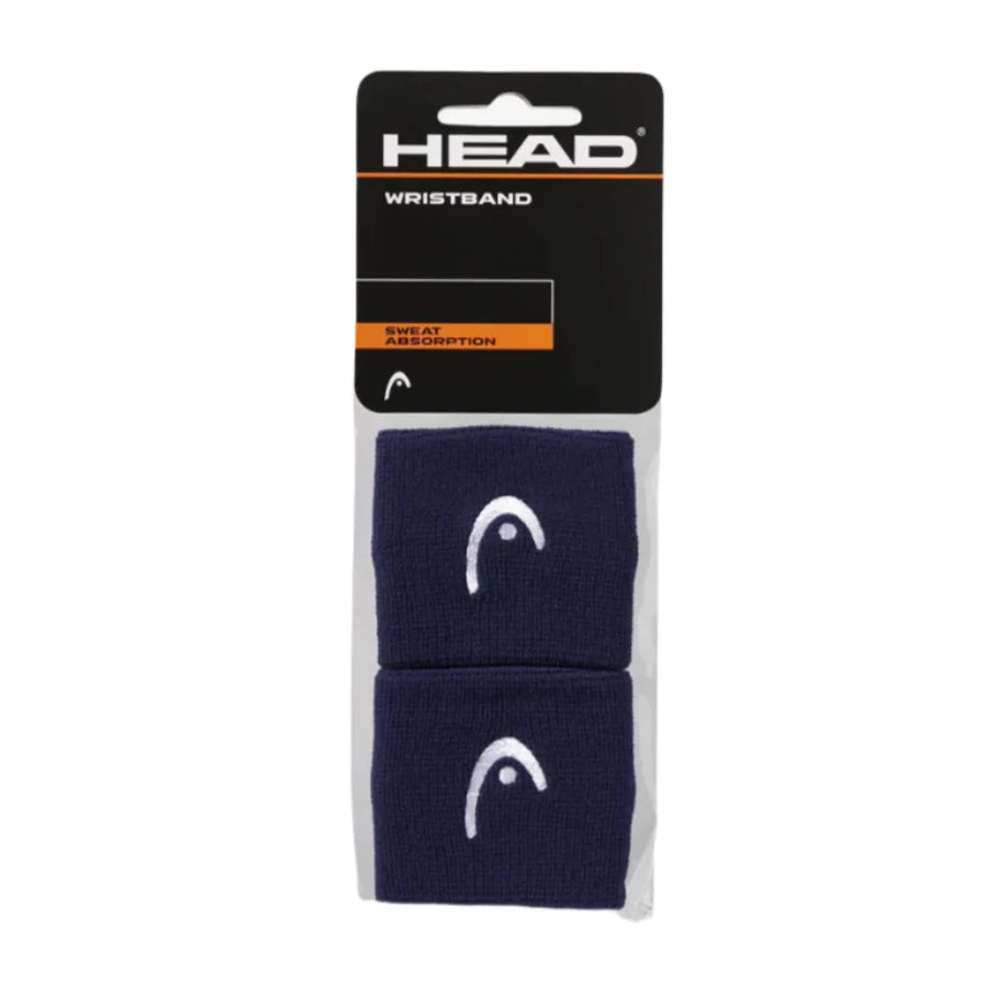 Head Wristband 2.5" Navy x 2