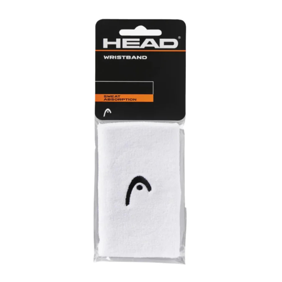 Head Wristband 5" White x 1
